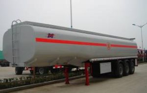 3 essieux semi-remorque de citerne de carburant
